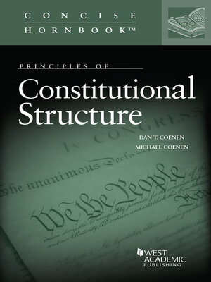 cover image of Principles of Constitutional Structure